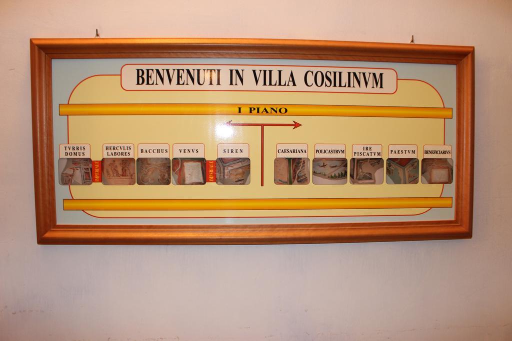 Villa Cosilinum Padula Eksteriør billede